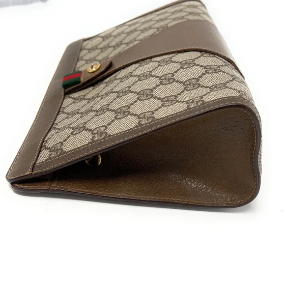 Brown Patterned Shoulder Bag - Picture 10 of 16